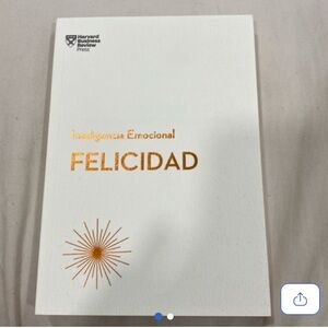 White and Gold 'FELICIDAD' Book